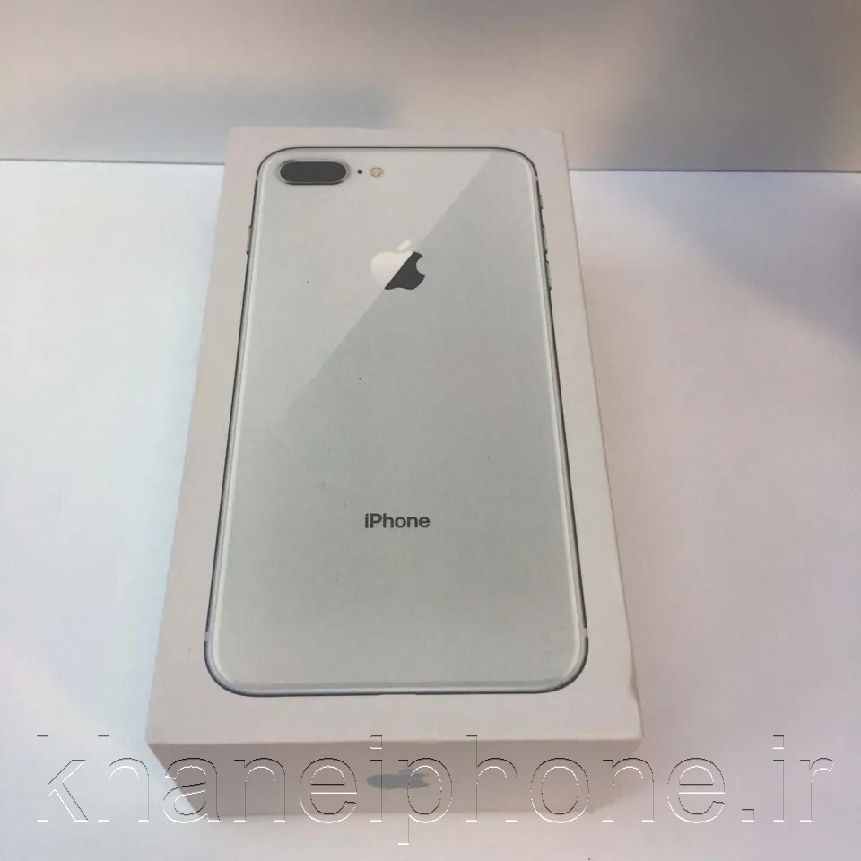 جعبه و کارتن گوشی iphone 8 plus نقره ای