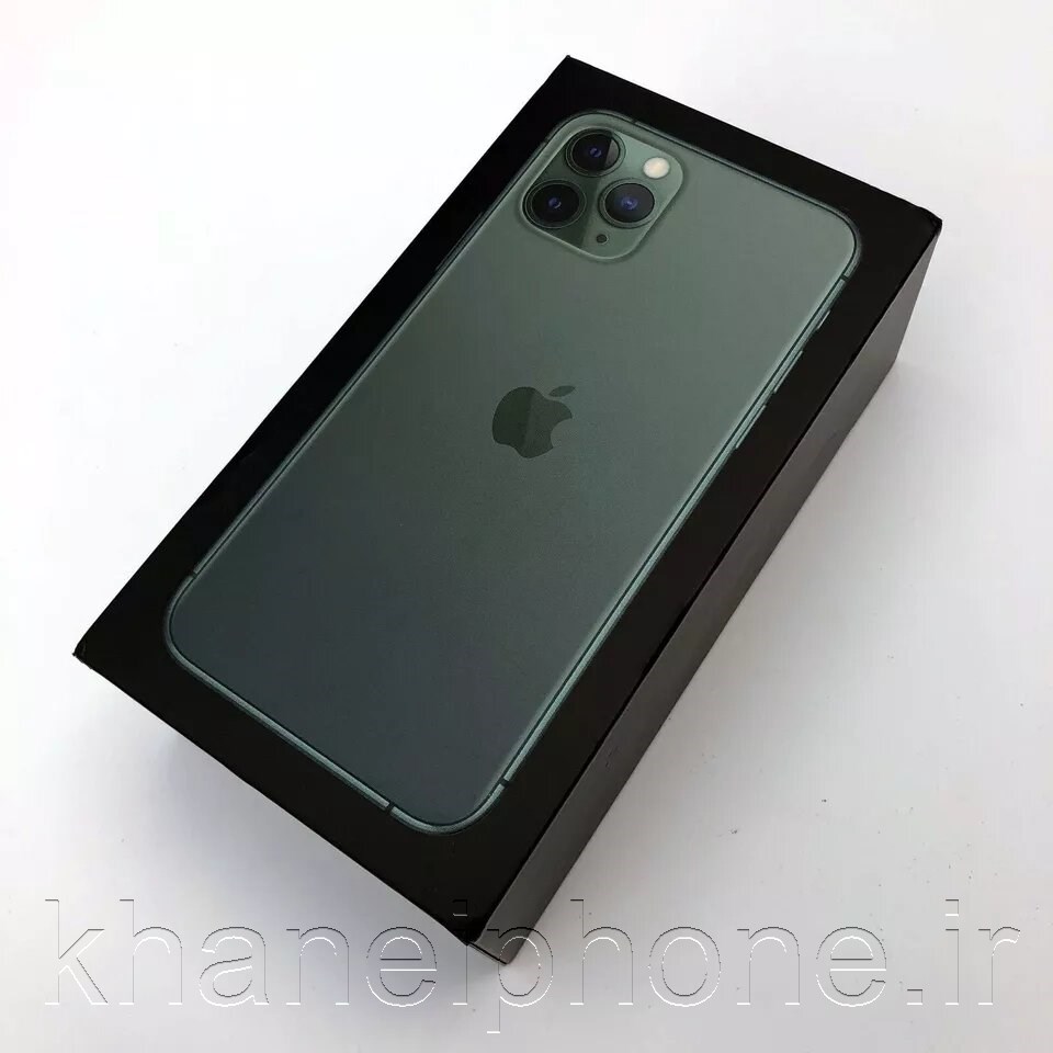 جعبه و کارتن گوشی iphone 11 pro max سبز