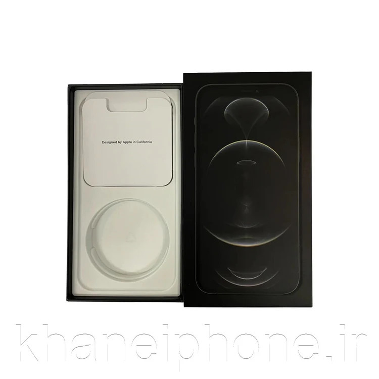 جعبه و کارتن گوشی iphone 12 pro رنگ نقره ای