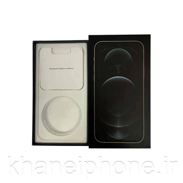 جعبه و کارتن گوشی iphone 12 pro رنگ مشکی
