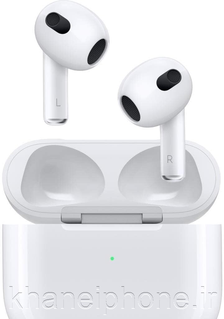 ایرپاد نسل سوم اپل مدل Airpods3 کیس شارژر MagSafe