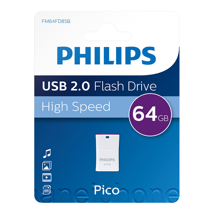 فلش مموری USB2.0 فیلیپس مدل 64 گیگ Pico