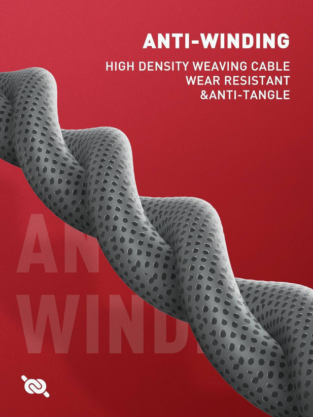 کابل شارژ LDNIO LS441 با طول 1 متر، روکش TPE مقاوم، مناسب شارژ سریع و انتقال داده.