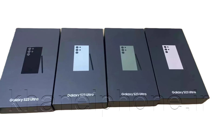 جعبه کارتن سامسونگ S23 ultra