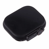 ماکت اپل واچ اولترا و اولترا ۲ با بدنه تیتانیوم نچرال و تیتانیوم مشکی، نمای نزدیک از طراحی لوکس و دقیق ساعت با صفحه نمایش بزرگ و دکمههای کناری.