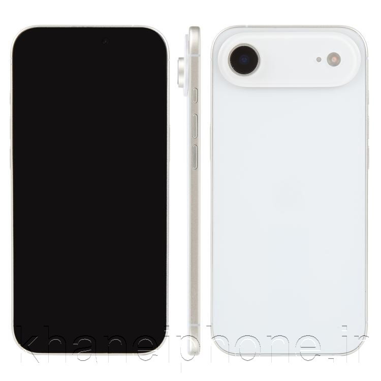 ماکت آیفون 17 ایر با طراحی باریک، بدنه آلومینیومی، دوربین 48 مگاپیکسلی و MagSafe، مناسب برای تست و نمایش.