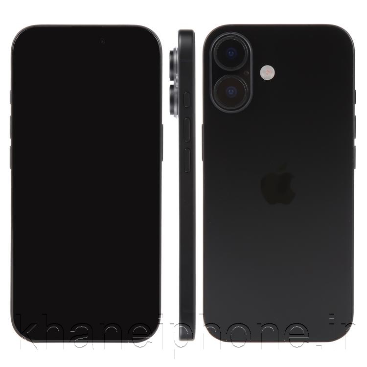 ماکت آیفون 17 در رنگ‌های مشکی، سفید و آبی آسمانی با طراحی باریک و مدرن