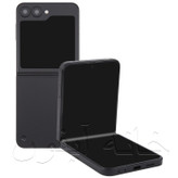 ماکت سامسونگ گلکسی Z Flip 6 مشکی فانتوم با طراحی تاشو لوکس، نمایشگر AMOLED شبیهسازیشده و وزن ۱۸۷ گرم، مناسب کلکسیون.