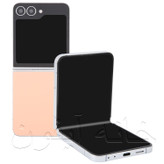 ماکت گلکسی زد فلیپ ۶ در رنگ صورتی هلو با طراحی تاشو جذاب، نمایشگر خارجی ۳.۴ اینچی و بدنه براق، ایدهآل برای عکاسی تبلیغاتی.