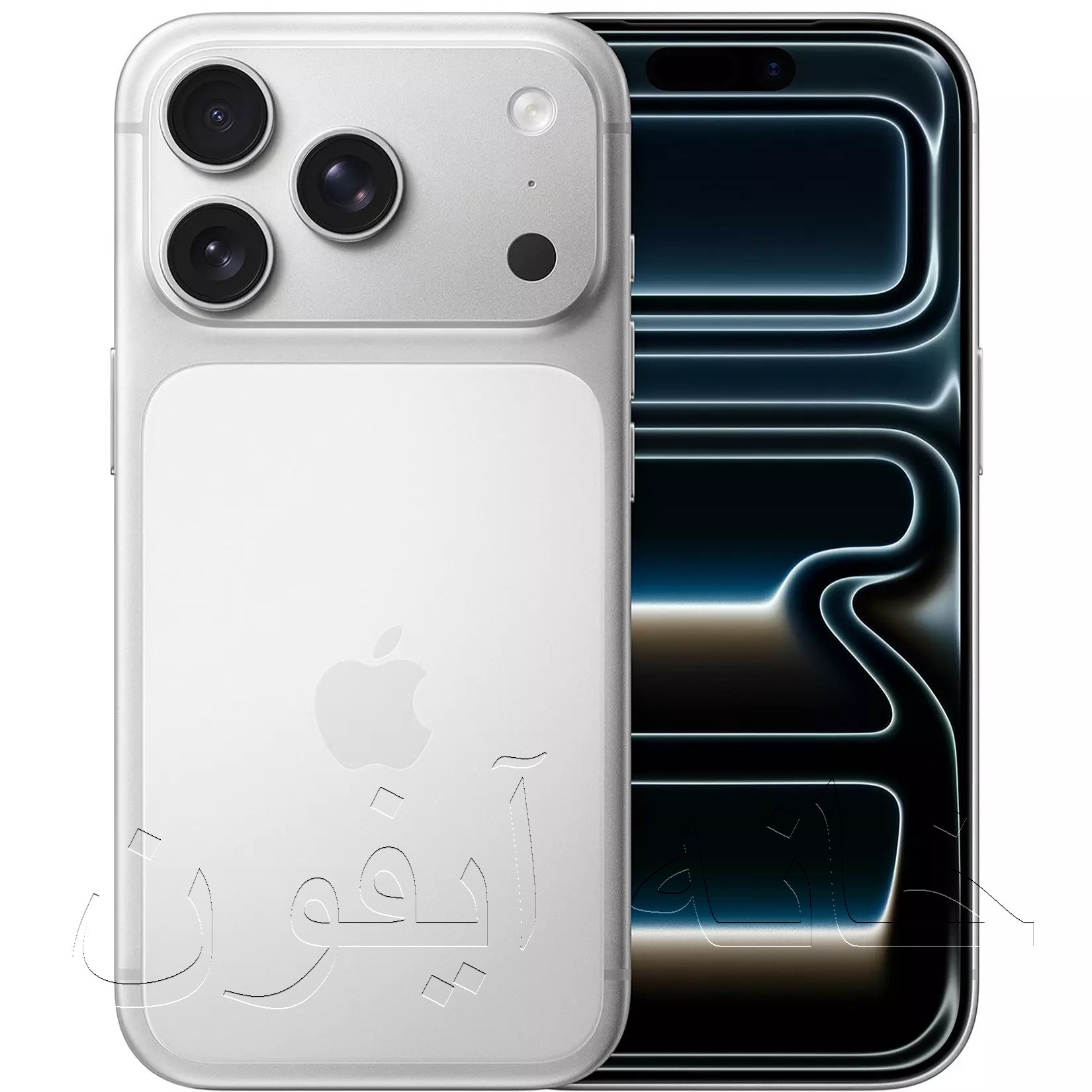 نقره‌ای (Silver Titanium) Alt Text: آیفون 17 پرو مکس 256 گیگابایت دو سیم‌کارت رنگ نقره‌ای تیتانیوم با نمایشگر 6.9 اینچ OLED