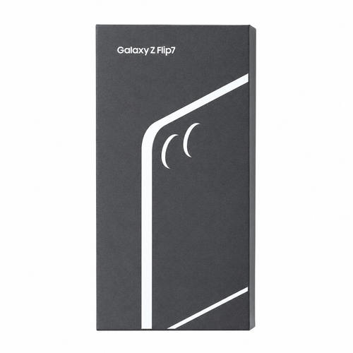 جعبه و کارتن خالی جایگزین سامسونگ گلکسی Z Flip 7 برای دکور ویترین فروشگاه