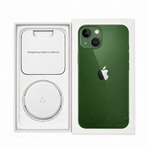 جعبه و کارتن خالی آیفون 13 (iPhone 13) رنگ سبز برای دکور ویترین فروشگاه