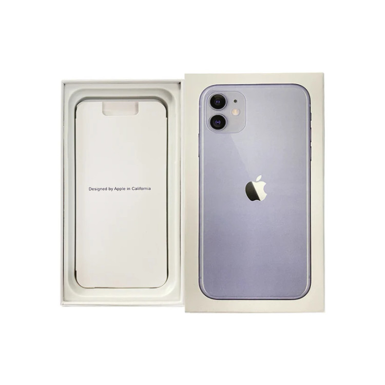 جعبه و کارتن خالی گوشی iphone 11 رنگ بنفش purple