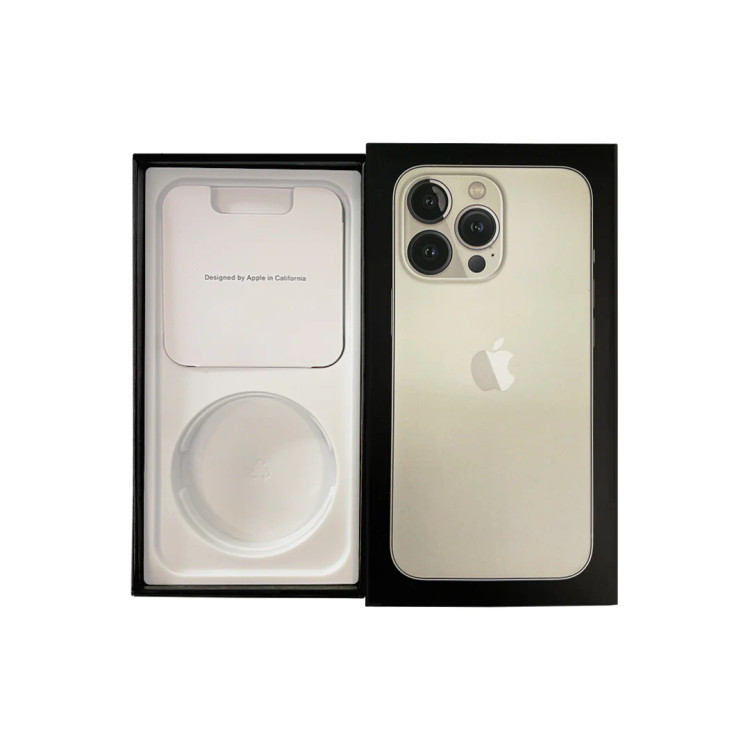 جعبه و کارتن خالی آیفون 13 پرو (iPhone 13 Pro) رنگ نقرهای برای دکور ویترین فروشگاه